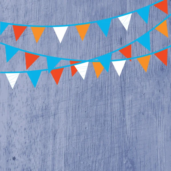 Background for party with flags