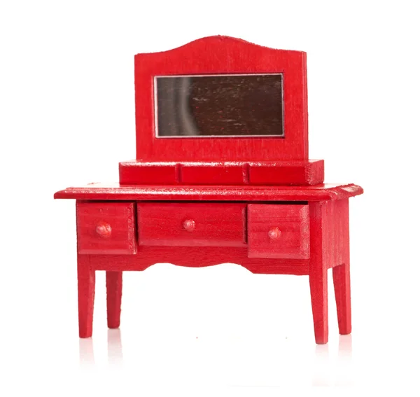 Red cabinet for children