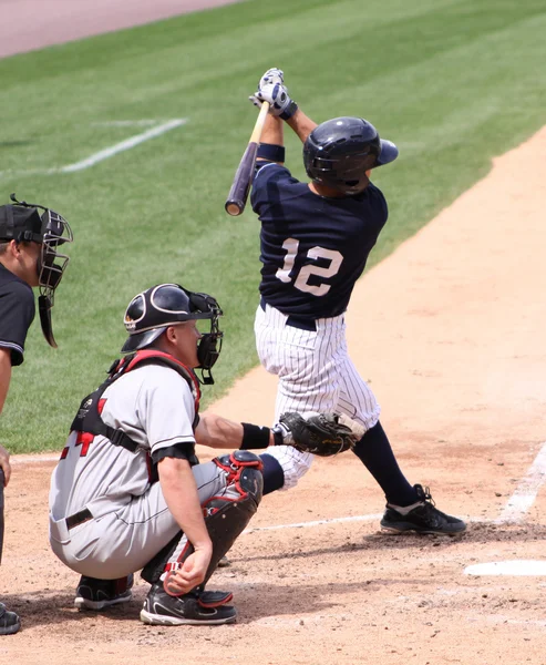 Baseball batter swinging, right-handed