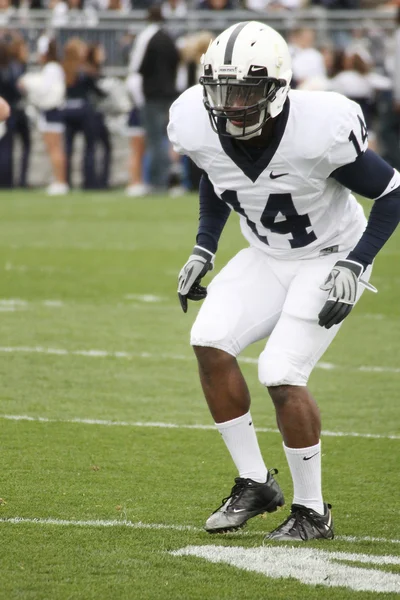 Penn State defensive back gets ready #14