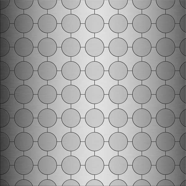 Brushed alloy duo-tone disc and cross honeycomb tile texture with vertical highlight - perfect for 3D modeling and rendering