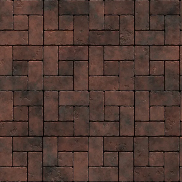 Traditional brick pavement - seamless texture perfect for 3D modeling and rendering