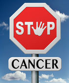 Stop cancer — Stock Photo