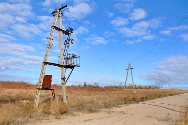 Old electric transformer