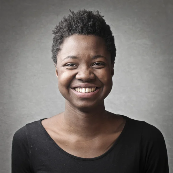 Portrait black woman