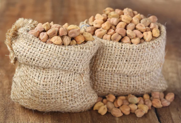 Raw Chickpea with sack