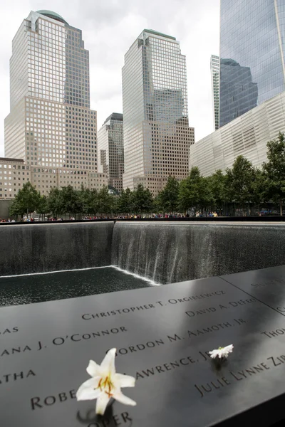 Memorial at World Trade Center Ground Zero New York
