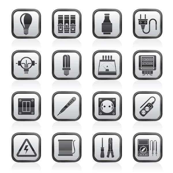 Electrical devices and equipment icons
