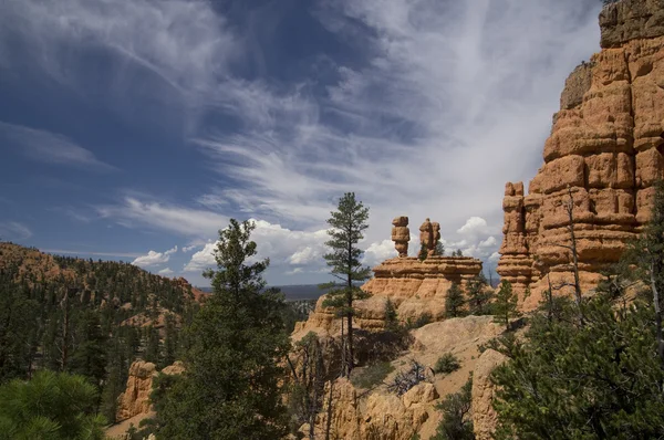 Rock Formations in Red Canyon