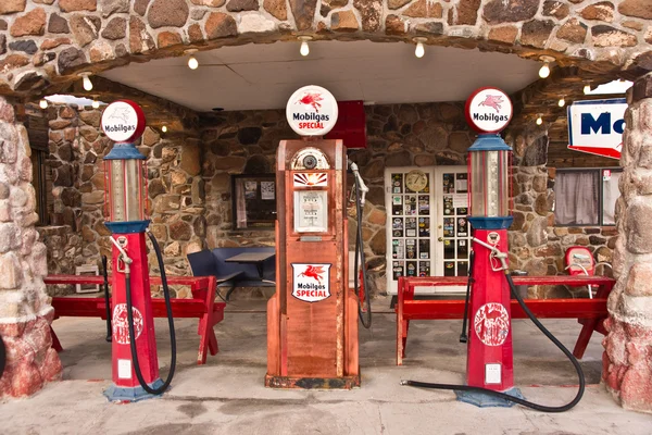Vintage Route 66 Gas Station