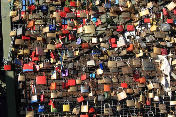 Hohenzollern bridge padlocks