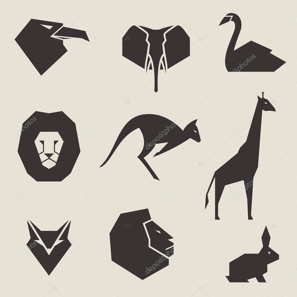 Tiere Symbole Tiere Symbole
