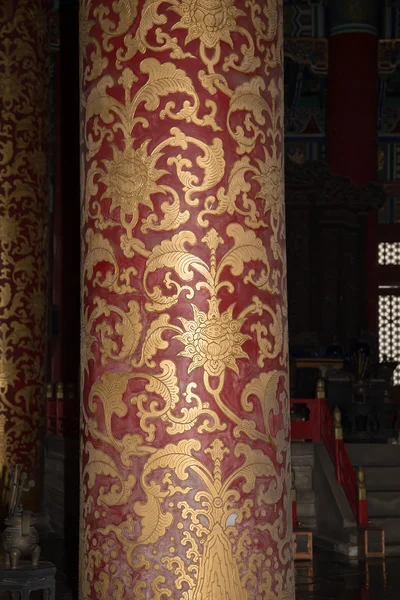 Temple of Heaven (Altar of Heaven)-- Inside the Hall of Prayer for Good Harvests, Beijing, China