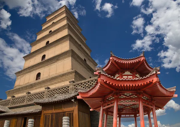Giant Wild Goose Pagoda (Big Wild Goose Pagoda), is a Buddhist pagoda located in southern Xian (Sian, Xi'an)