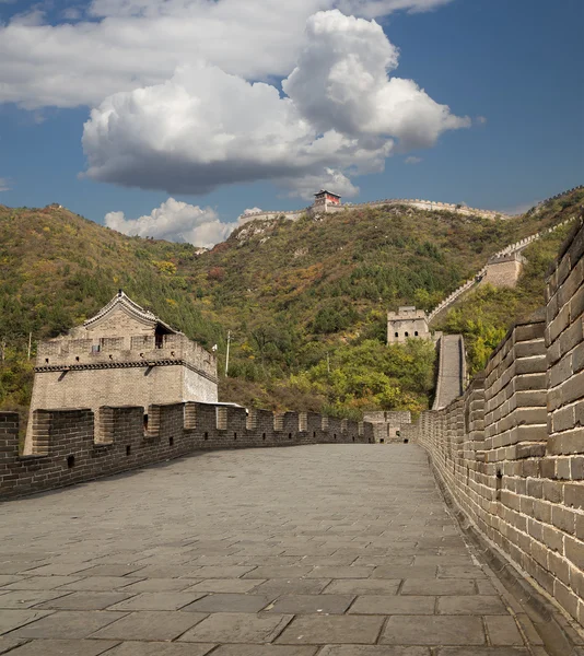 Great Wall of China, north of Beijing — Stock Photo #37973233