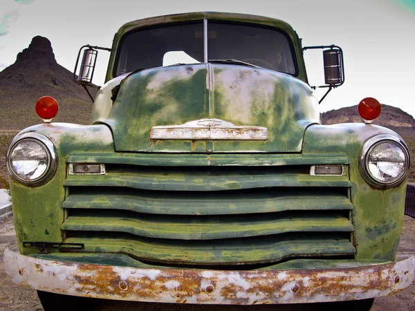 Rusted Old Chevy Truck