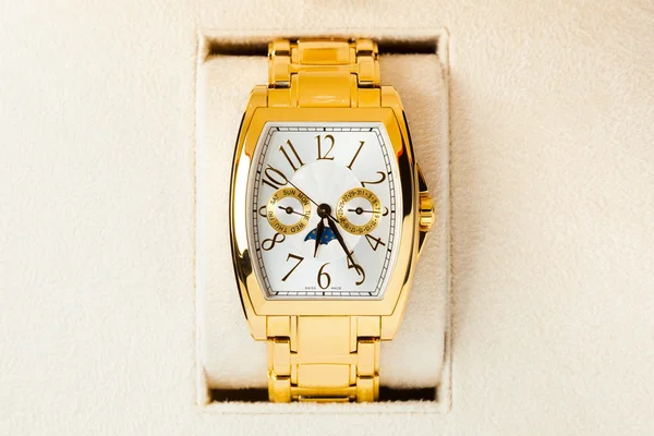 Golden watch