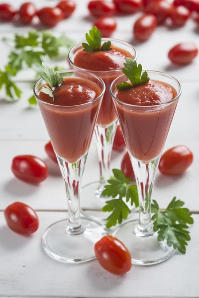 Tomato juice cocktails