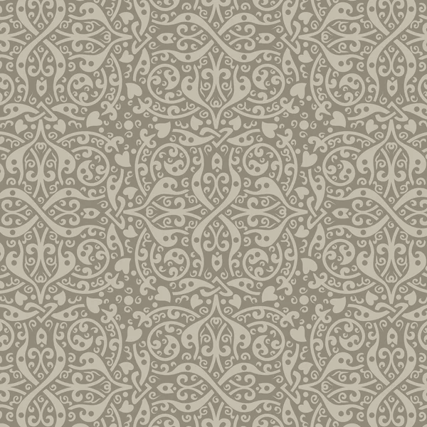 Vintage Floral arabic seamless pattern. Arabian Retro background abstract. High detail Vector.