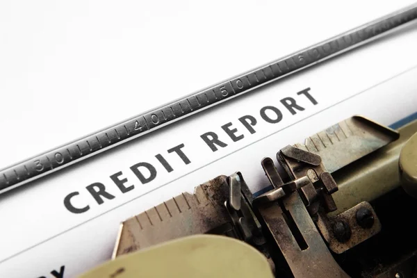 Credit report