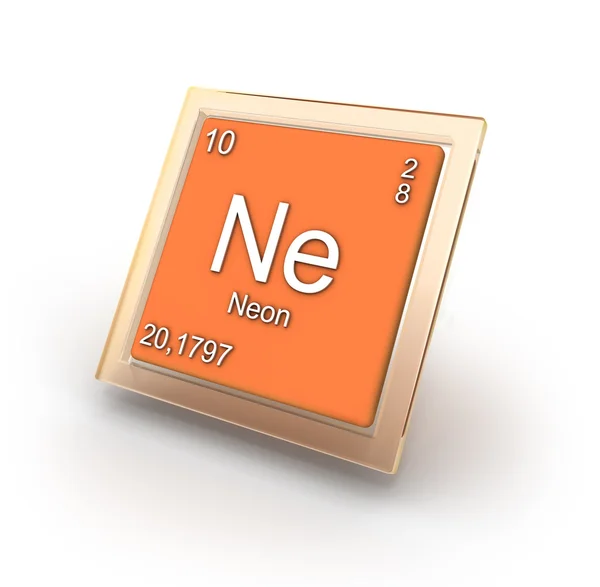 neon chemical symbol neon chemical symbol