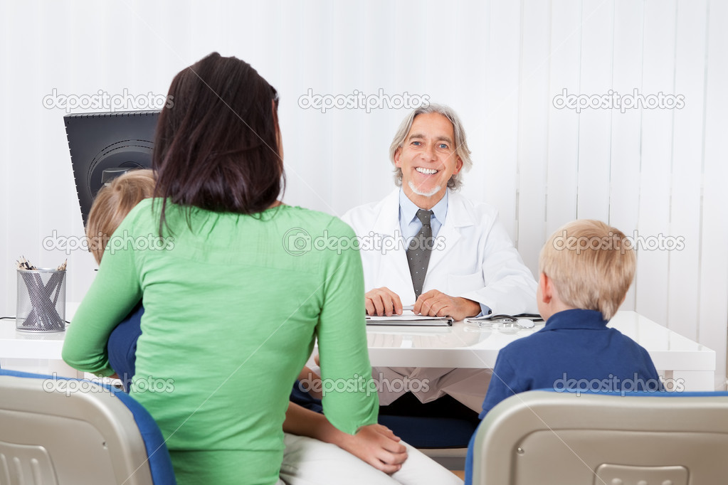 kids at doctors