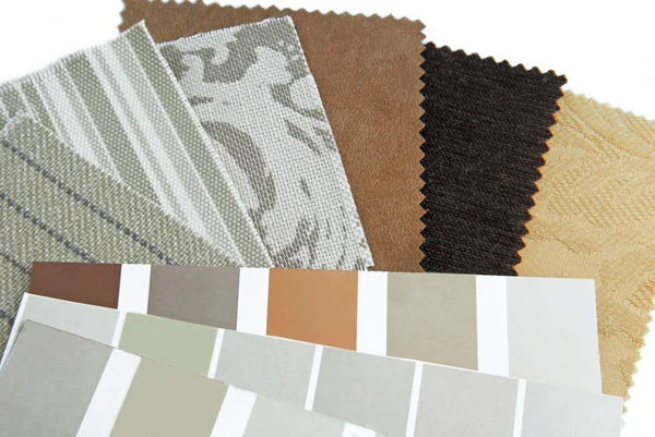 Upholstery tapestry color selection