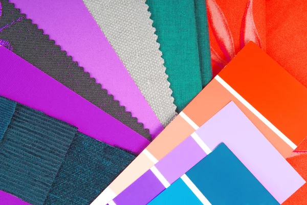 Color design cloth selection for interior