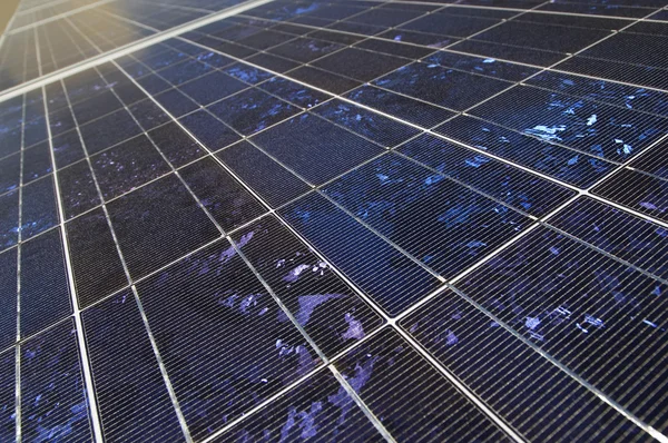 Blue Solar Panel