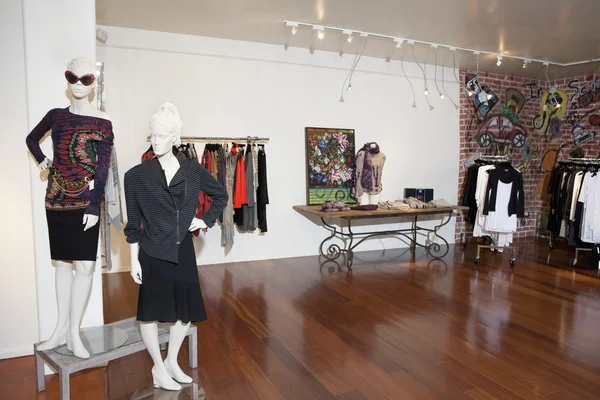 Interior of a fashion boutique