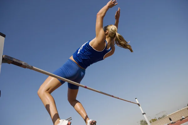 Female high jumper