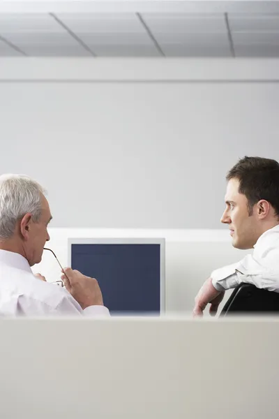 Businessmen in office