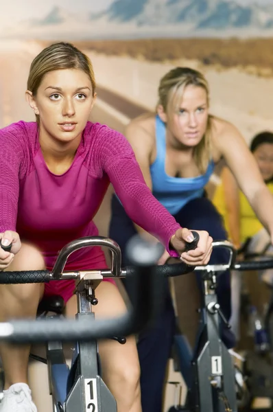 Women Using  Bikes