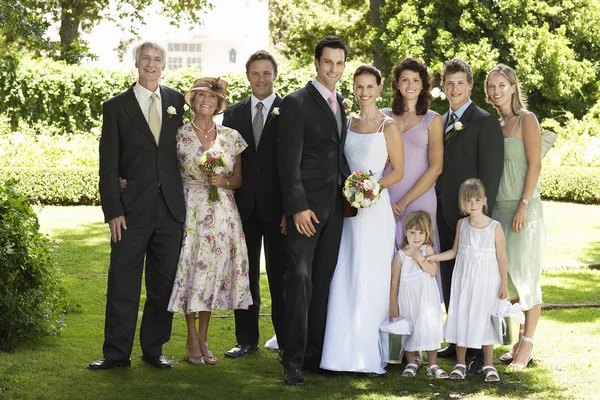 Wedding Party in Garden