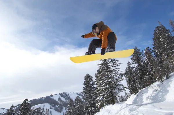 Person on snowboard