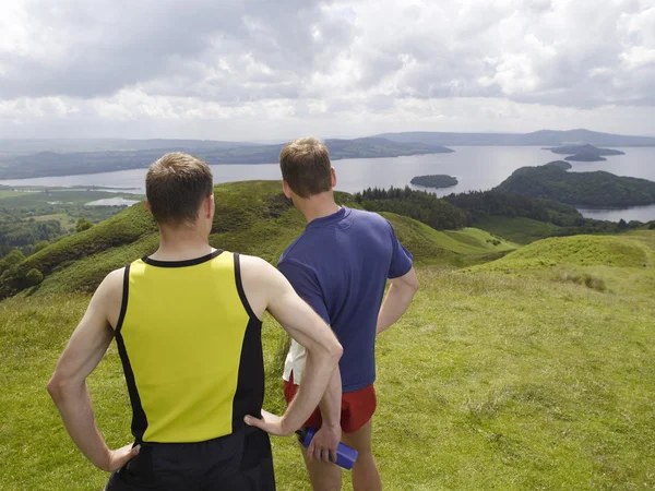 Joggers Having a Break