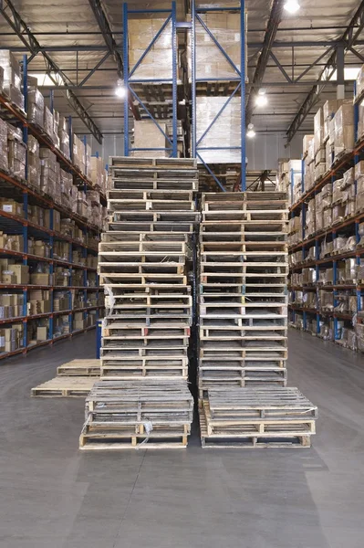 Pallets and boxes