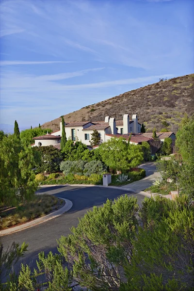 Beautiful house on hill