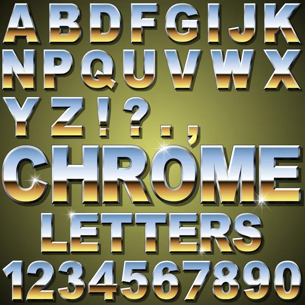 Chrome Letters