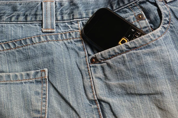 Blue Jeans and mobile phone