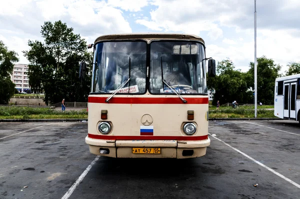 Old bus of Russian production