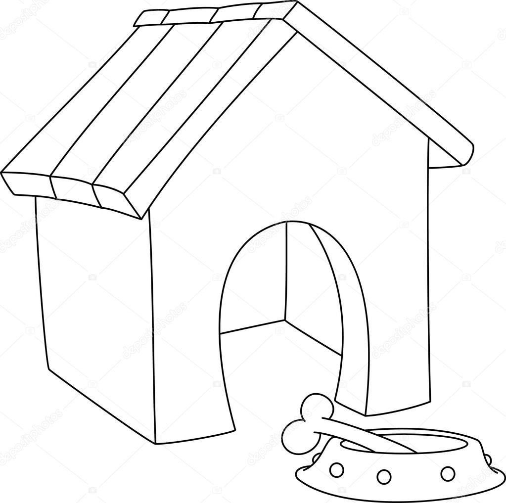 dog kennel clipart - photo #34