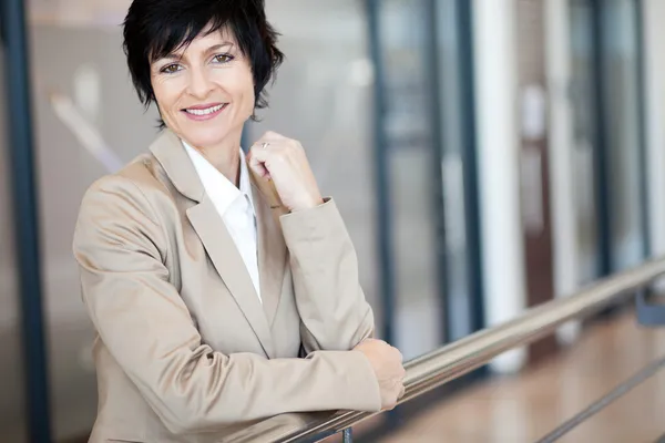 Elegant middle aged businesswoman portrait