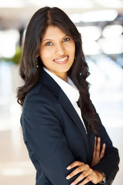 Pretty indian businesswoman portrait