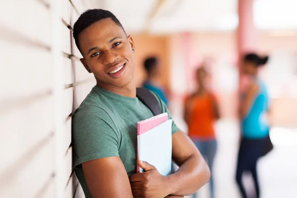 Handsome male university student