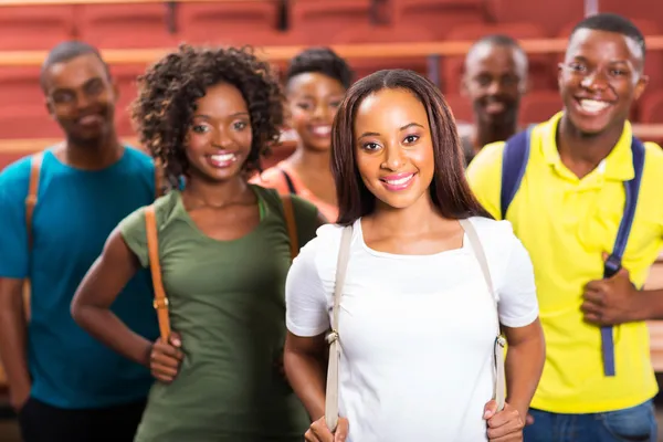 African american college students — Stock Photo © michaeljung #42374755