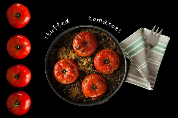 Stuffed Tomatoes Recipe Cover