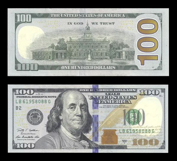New one hundred dollar bill