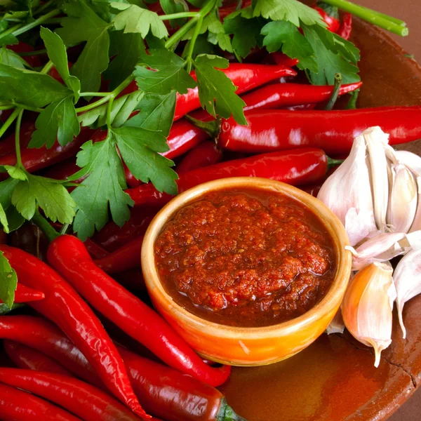 Hot sauce adjika