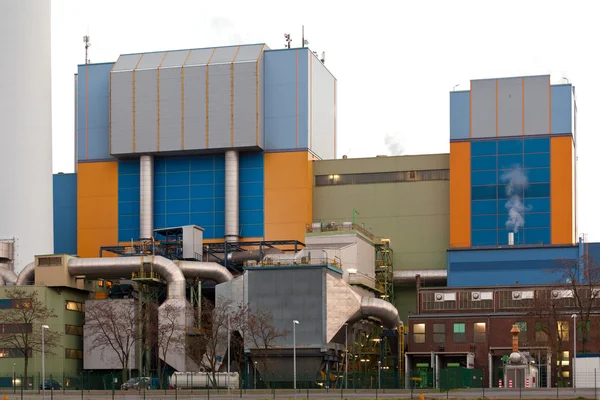 Modern waste-to-energy plant Oberhausen Germany